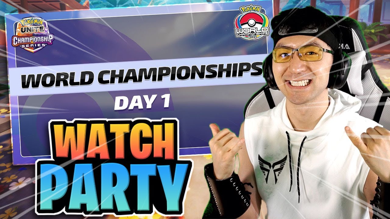 Pokemon UNITE Worlds Watch Party with Dave 寶可夢大集結