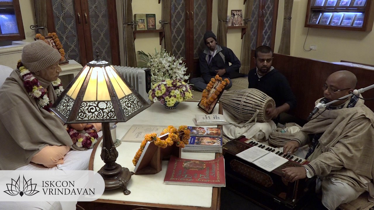 Evening Program (Bhajans) in Prabhupada's House
