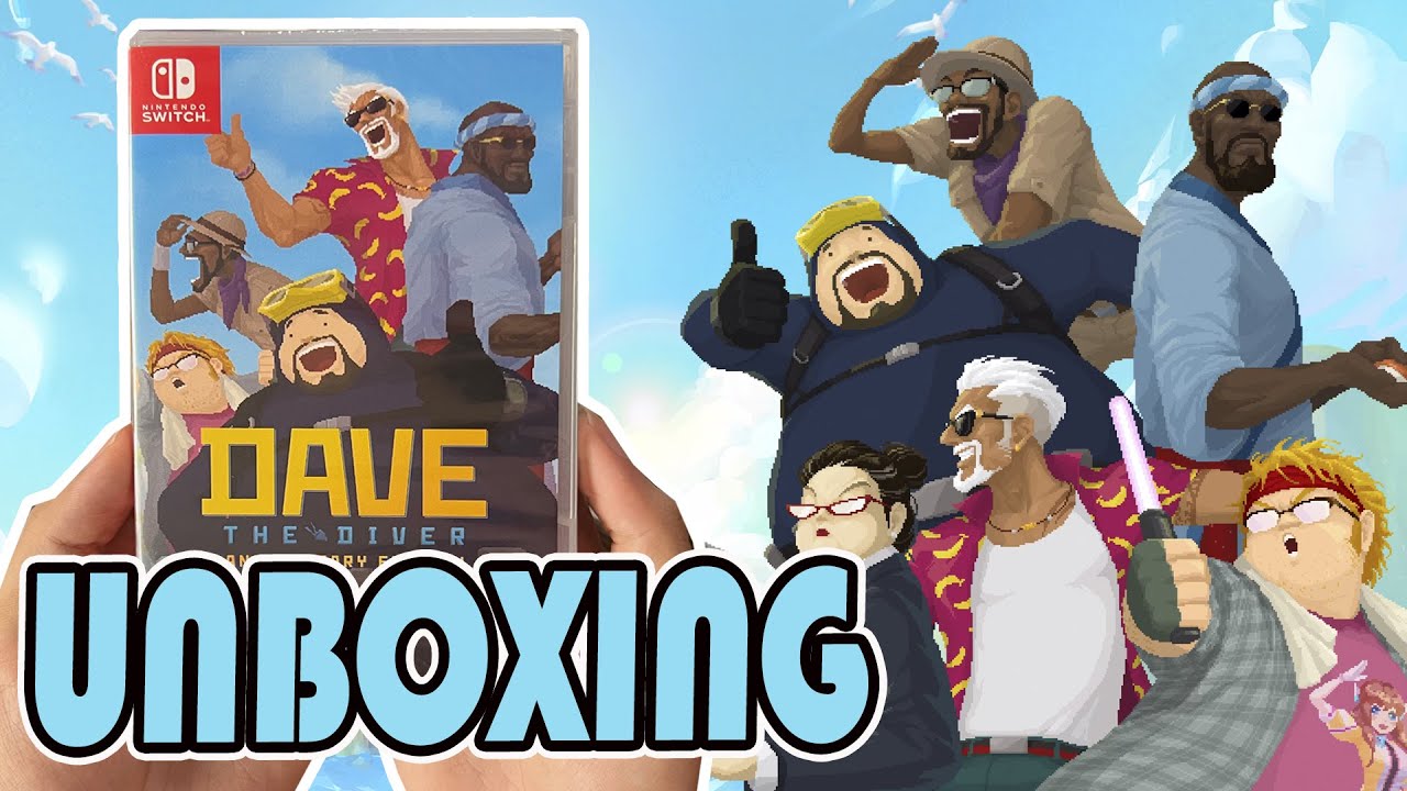 Dave the Diver Anniversary Edition (Nintendo Switch) Unboxing