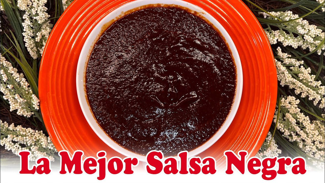 La Mejor Salsa Negra Receta Facil