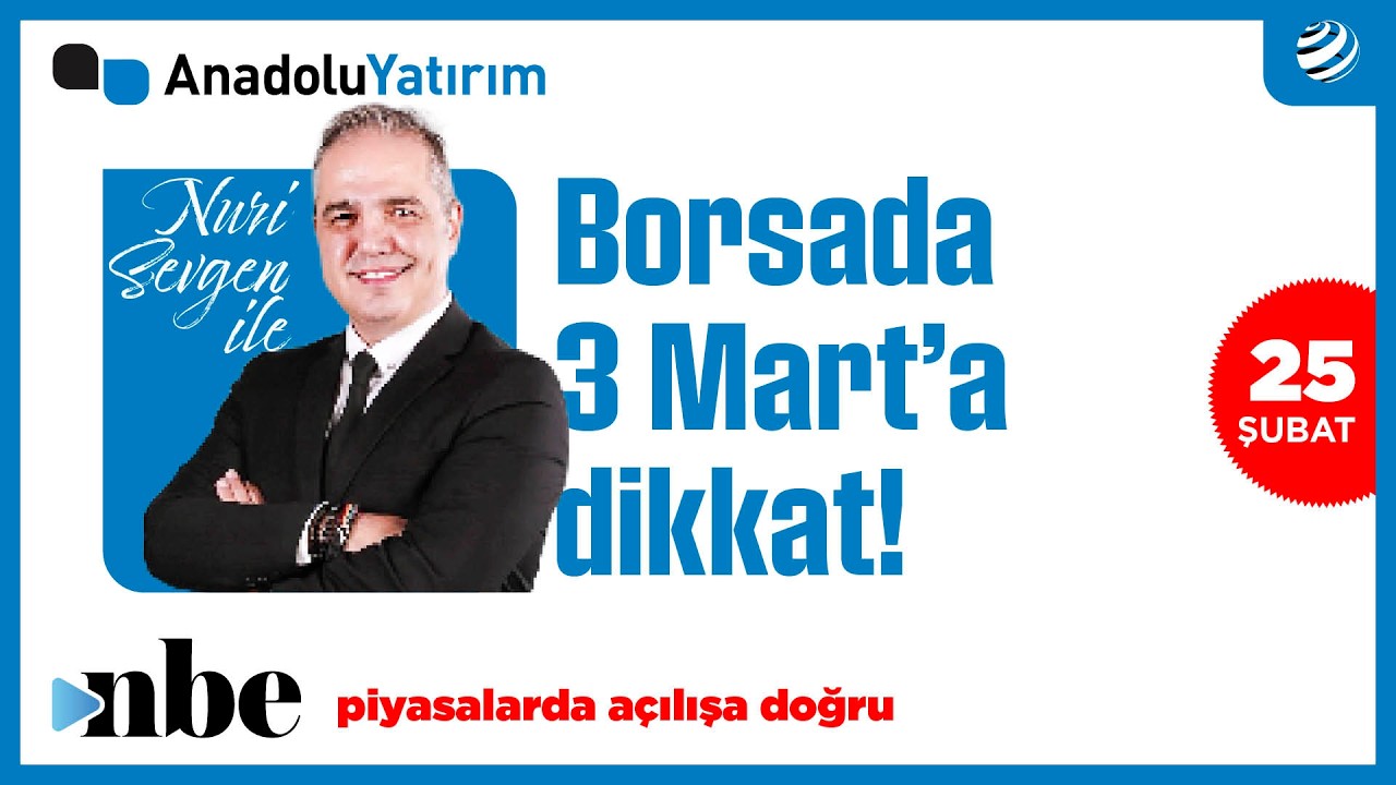 Borsada 3 Mart'a Dikkat! Dr. Nuri Sevgen Bankacılık Endeksini İşaret Etti