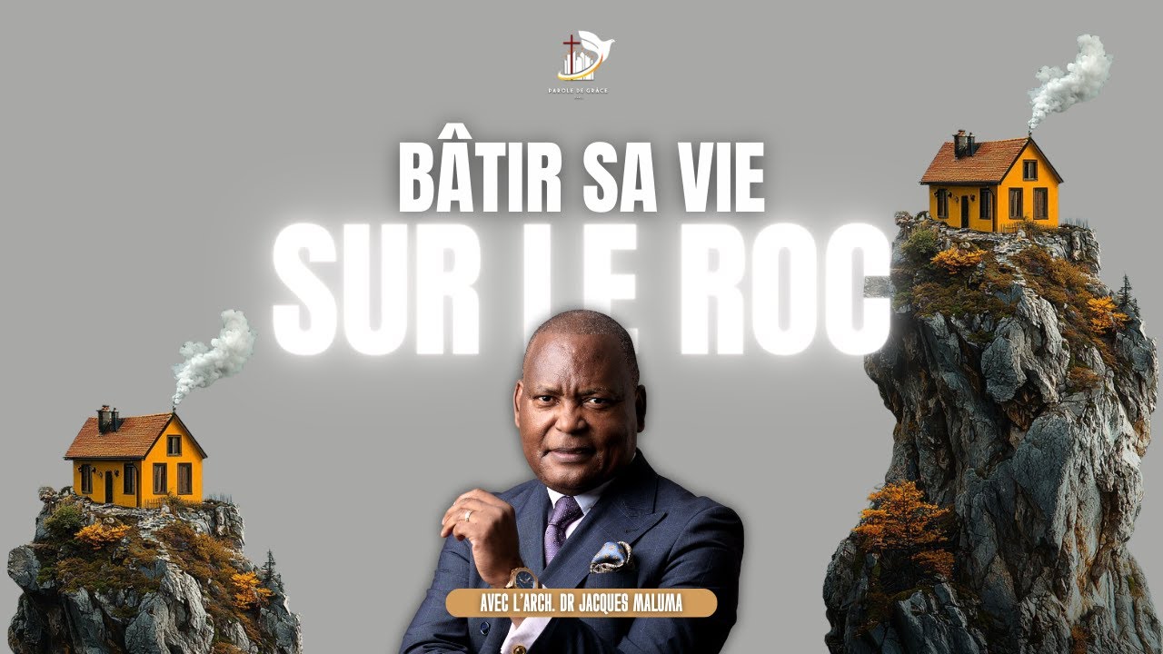 🔴 PDG SUNDAY - BÂTIR SA VIE SUR LE ROC - Arch. Jacques MALUMA- 25/01