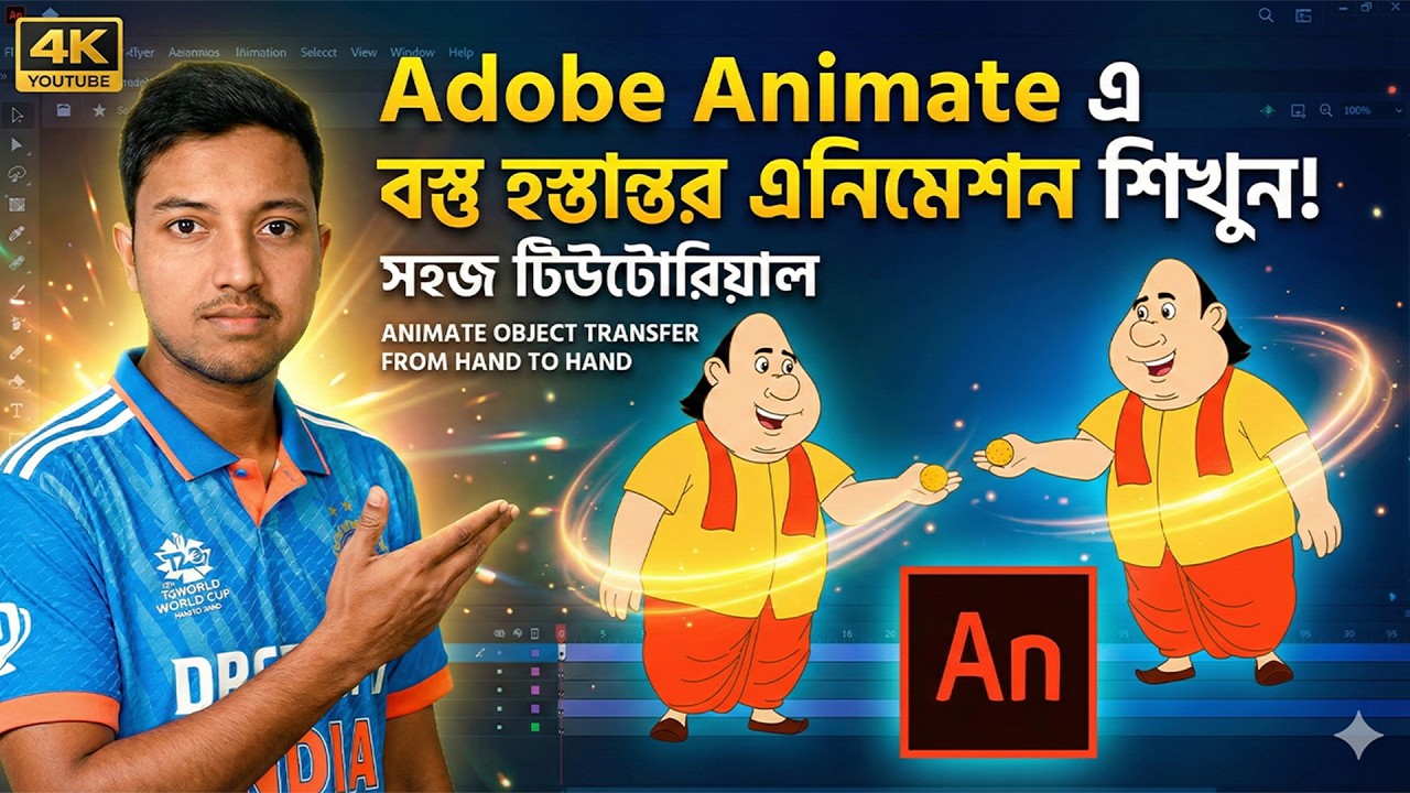 How to Animate Object Transfer from Hand to Hand | এক হাত থেকে অন্য হাতে জিনিস নেওয়ার অ্যানিমেশন |