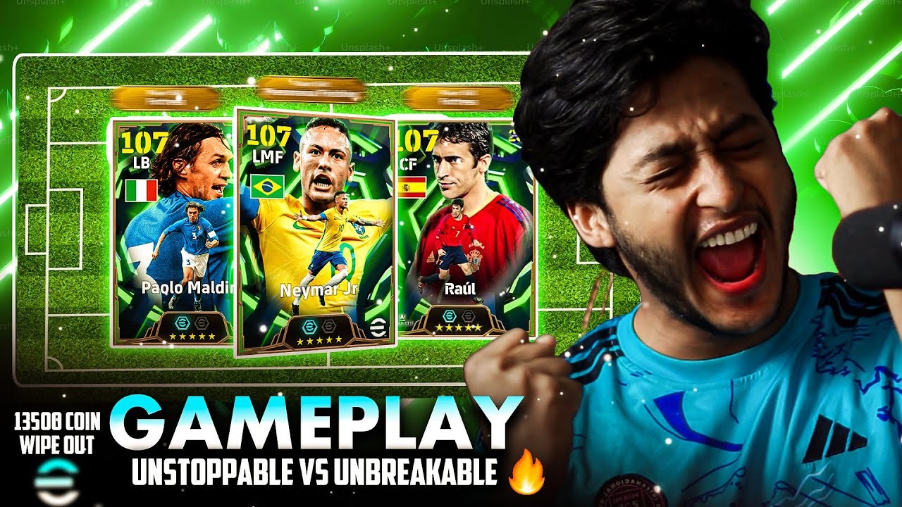 Neymar 107 OP? Maldini 106 Wall? Raúl 107 Masterclass Gameplay Review | eFootball 2026 Mobile - Earn