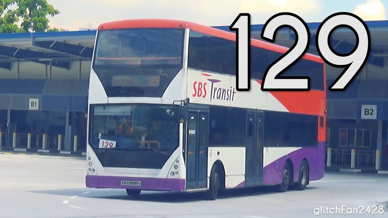 [SBST] (Retired) SBS9889U on Service 129 - Volvo B10TL Super Olympian CDGE Demonstrator