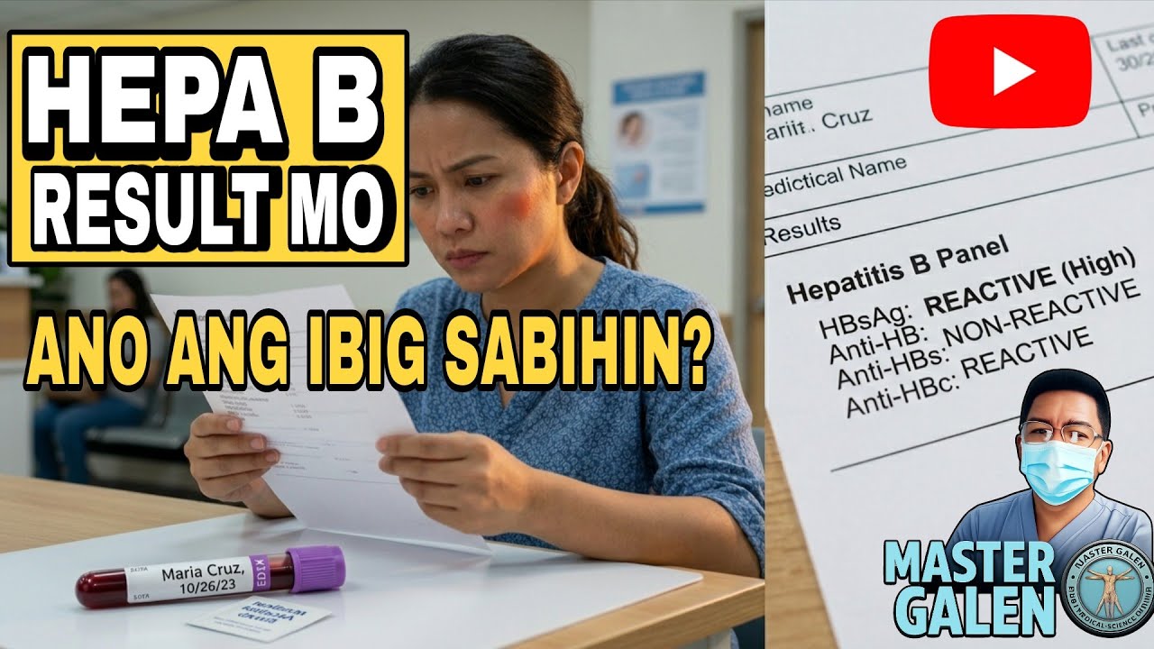HEPATITIS B blood test, alamin ang tungkol sa result.