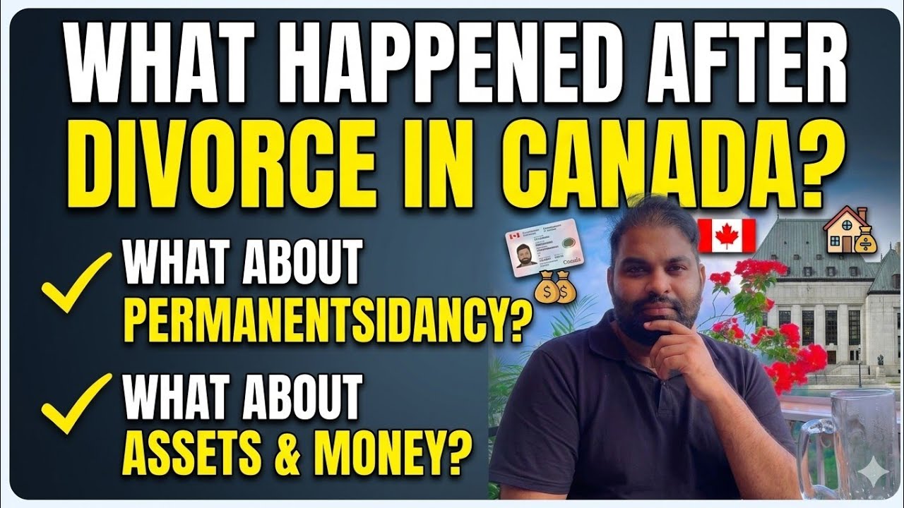 What happens after Divorce In Canada ? What about PR? Deportation? #jassrosesandhu #edmontonvlog