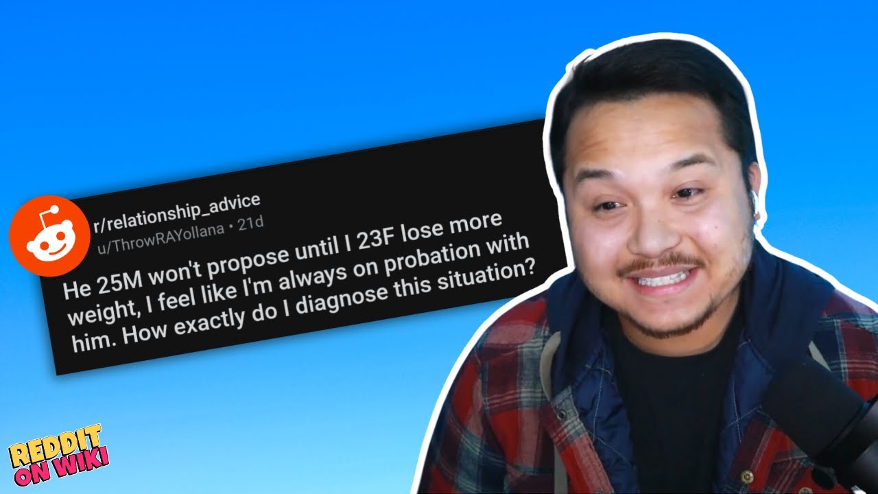 My Boyfriend Won't Propose Until I LOSE MORE WEIGHT! | #AITA #reddit