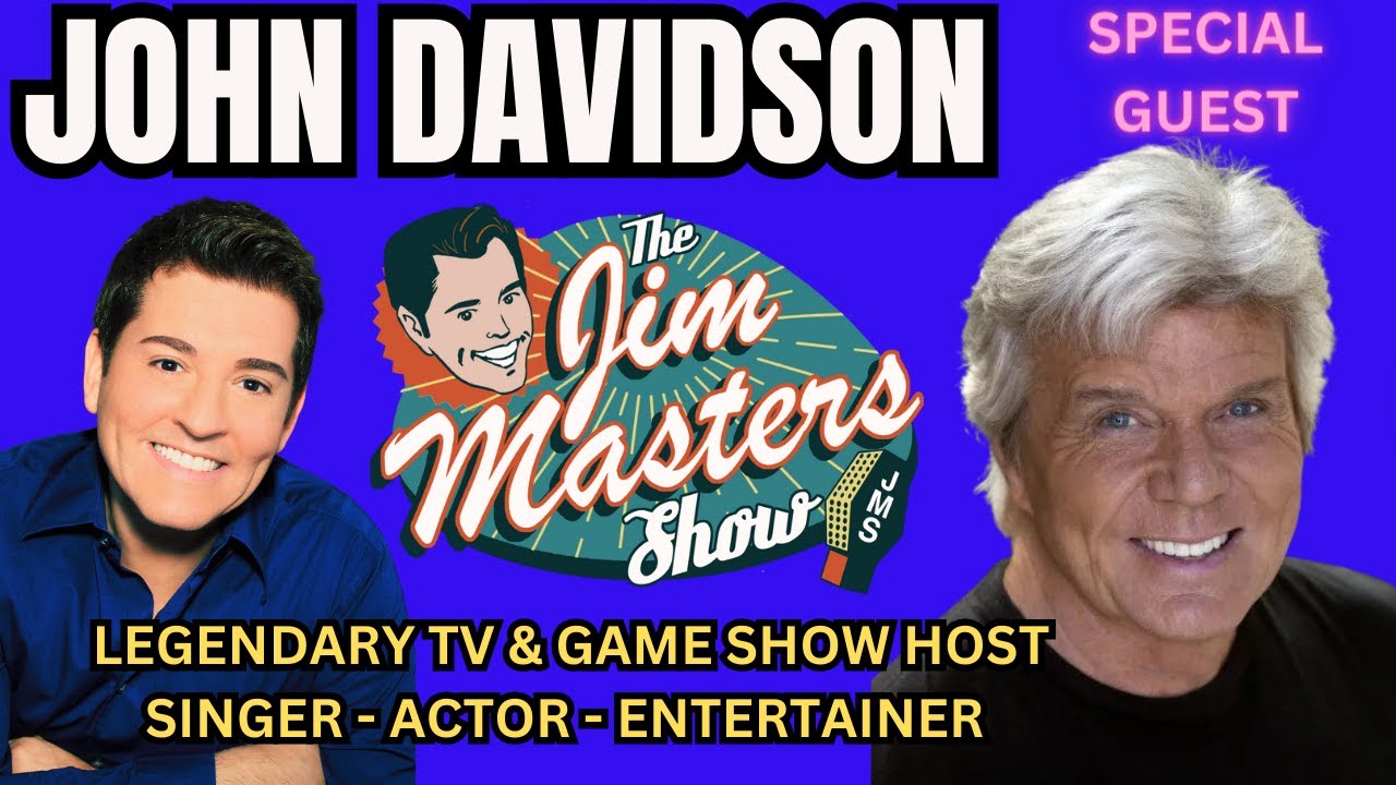 John Davidson Sings, Swings and Shares Exciting News on The Jim Masters Show Live