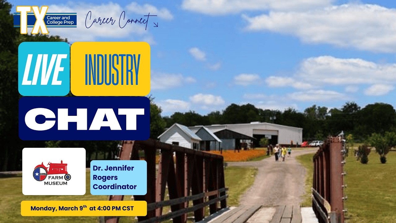 Live Industry Chat with Collin County Farm Museum