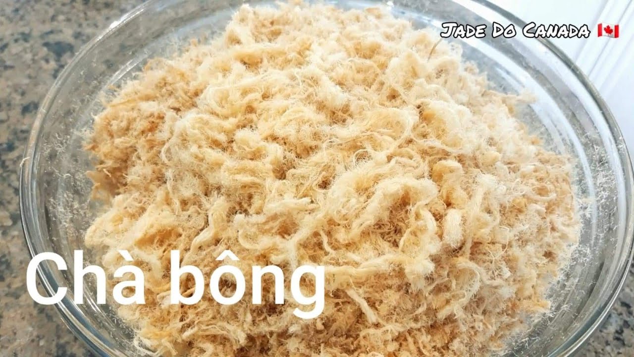 🇨🇦 Làm Chà Bông Bằng Máy Kitchenaid Cực Bông, Chà 6 Phút 1.8kg / Pork Floss