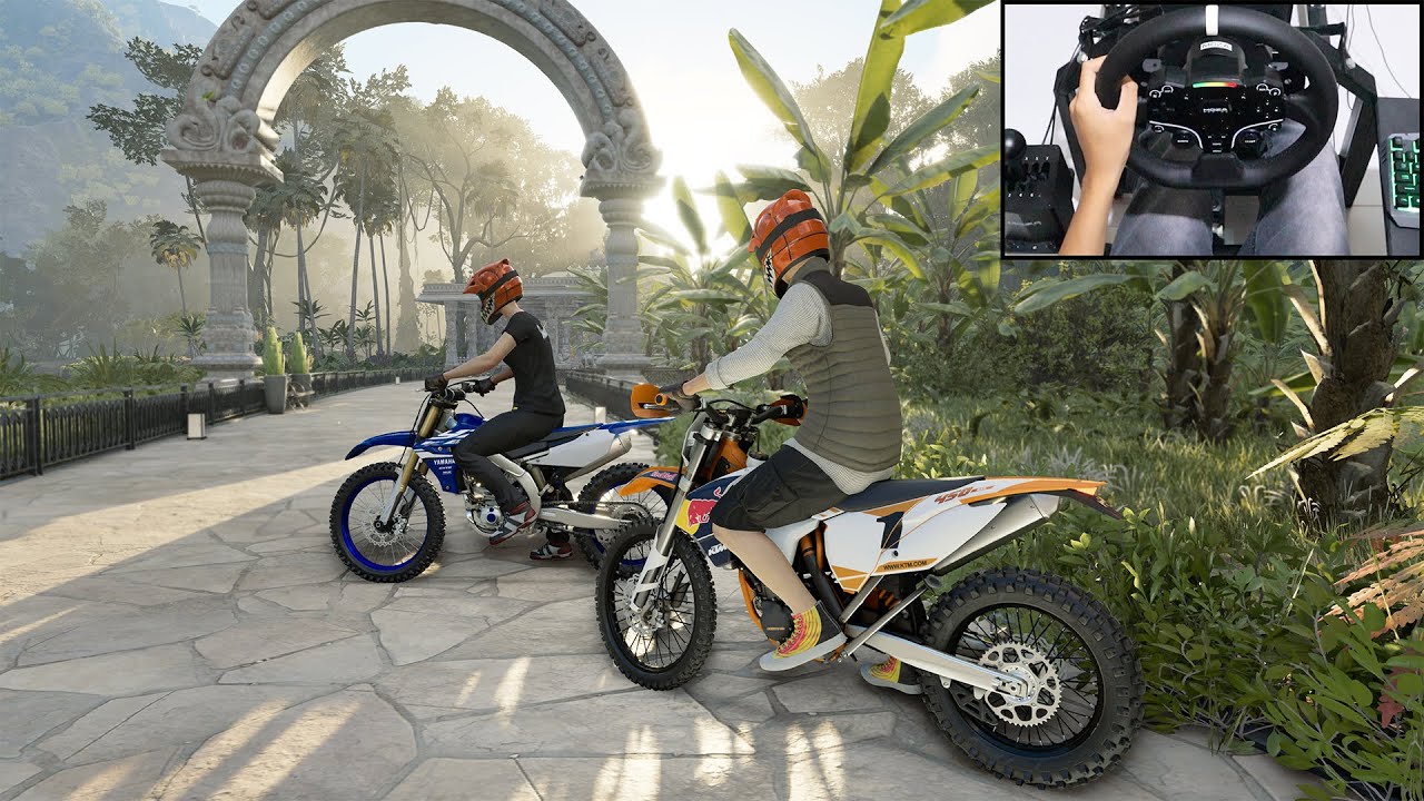 KTM 450 EXC & Yamaha YZ450F - The Crew Motorfest | MOZA R5 gameplay