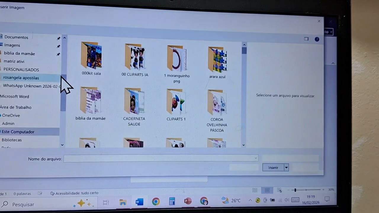 MONTANDO MATRIZ -  PARTE 3 - ATIVIDADES EM PDF PARA WORD