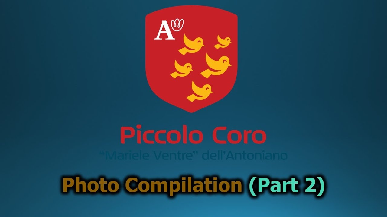 Piccolo Coro Dell'Antoniano Photo Compilation (Part 2)
