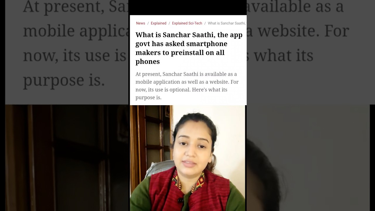 Sanchar Saathi App by the government 