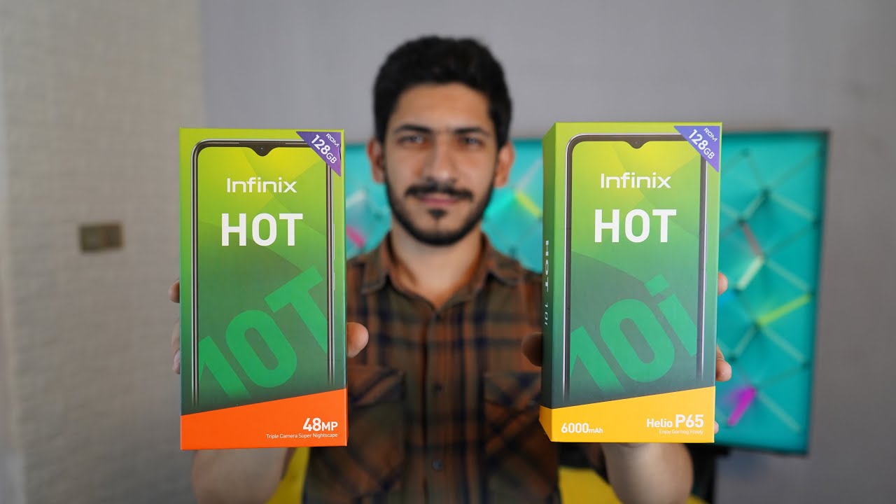 الهواتف الاقتصادية infinix HOT 10i | 10T