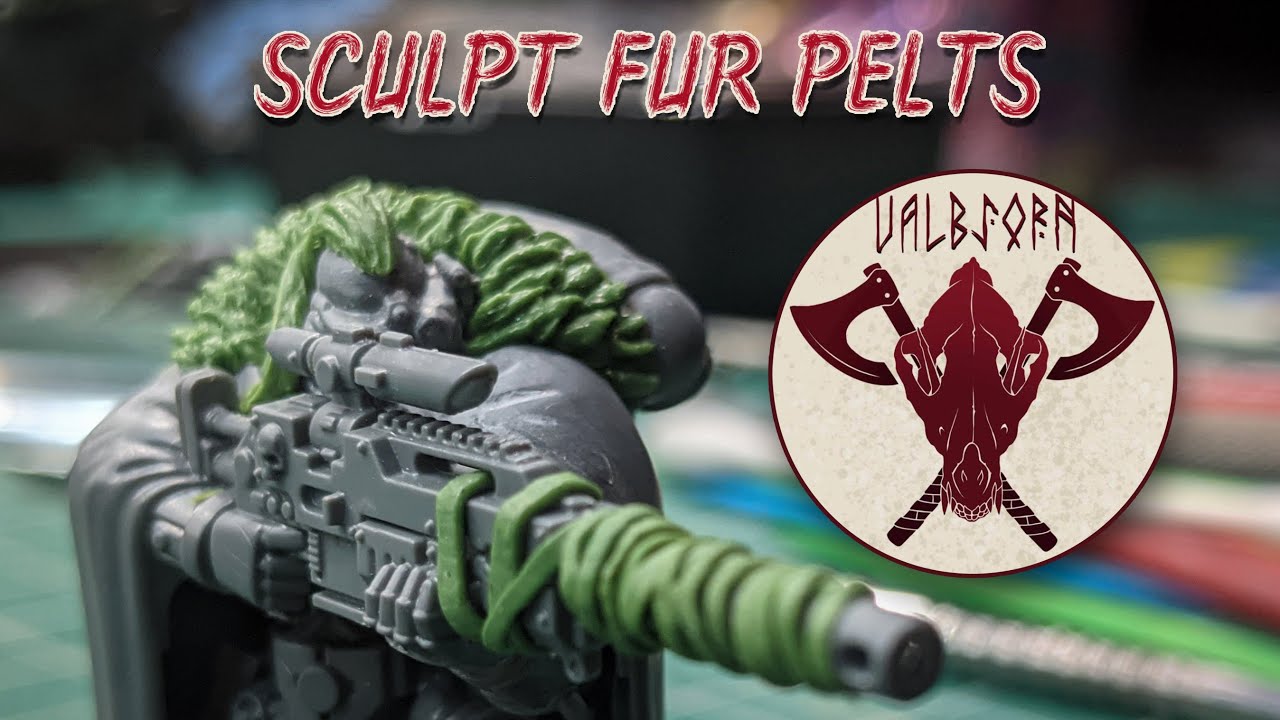 How To Sculpt Fur Pelts Using Green Stuff