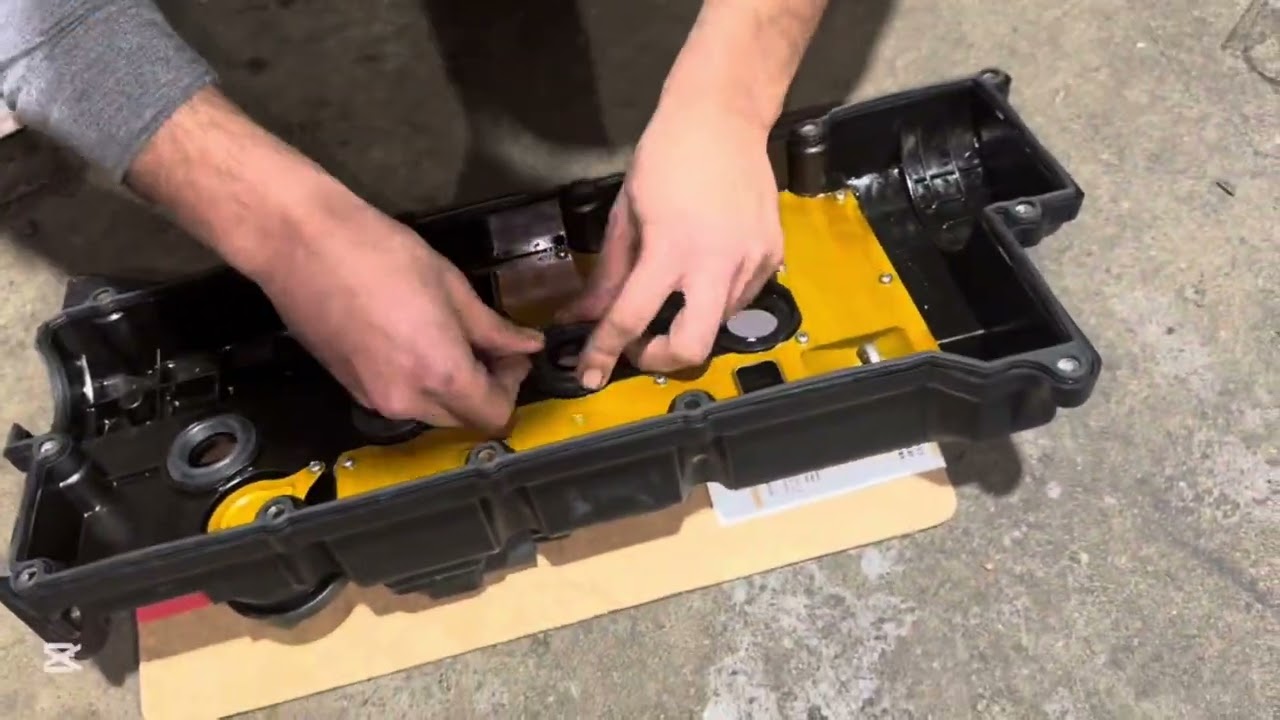 Hyundai Elantra 2009 part 2 - CHANGE valve cover gasket / spark plugs / blower motor resistor