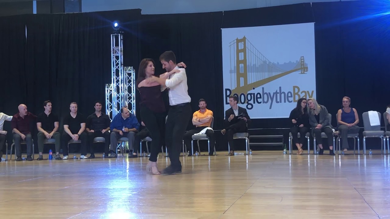 Boogie by the Bay 2019 Champions JnJ - Maxime Zzaoui and Melissa Rutz 2nd Place