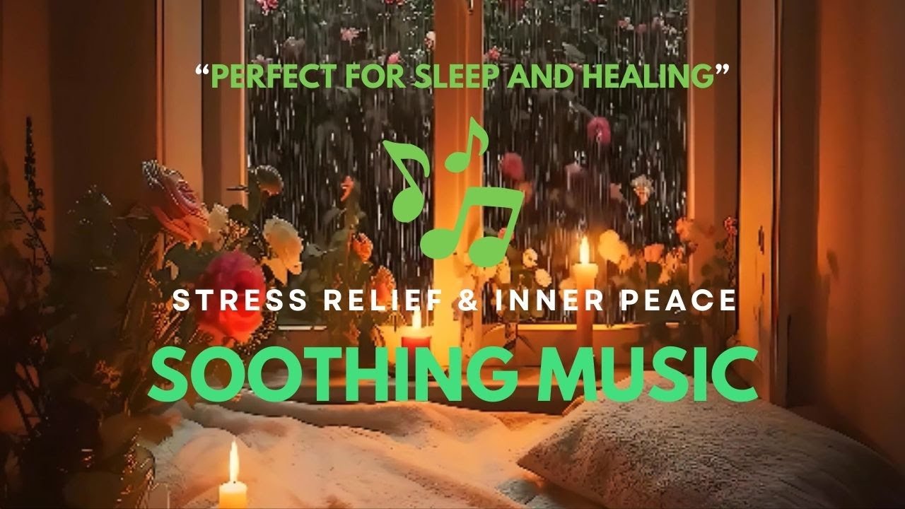1 Hour of Calming Rain Sounds and Gentle Music 🌧️ | Perfect for Sleep & Healing #relaxing