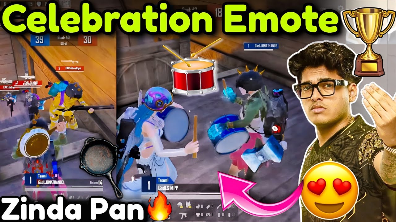🇮🇳Team JONATHAN Won Christmas Face-off🏆🔥 DHOL Emote🥁 | Full Domination