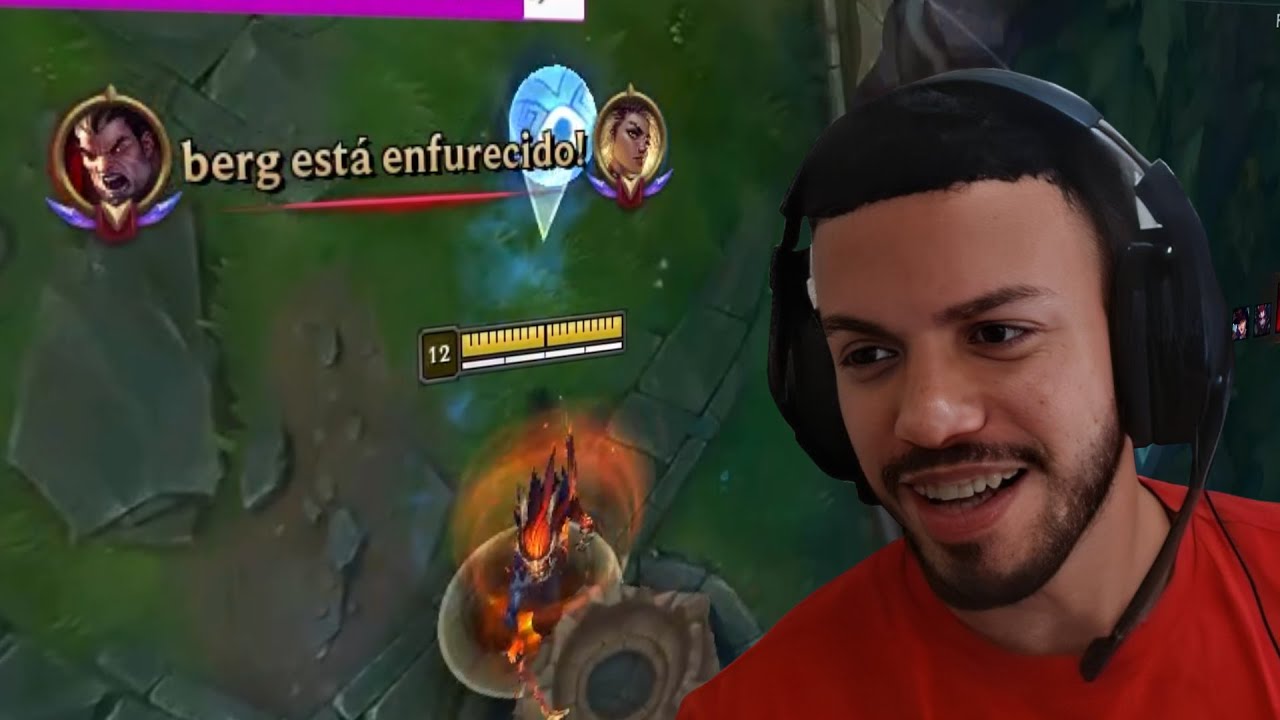 BERGSHOW VAI DAR PENTAKILL! JOGUEI CONTRA O MELHOR DARIUS DO MUNDO