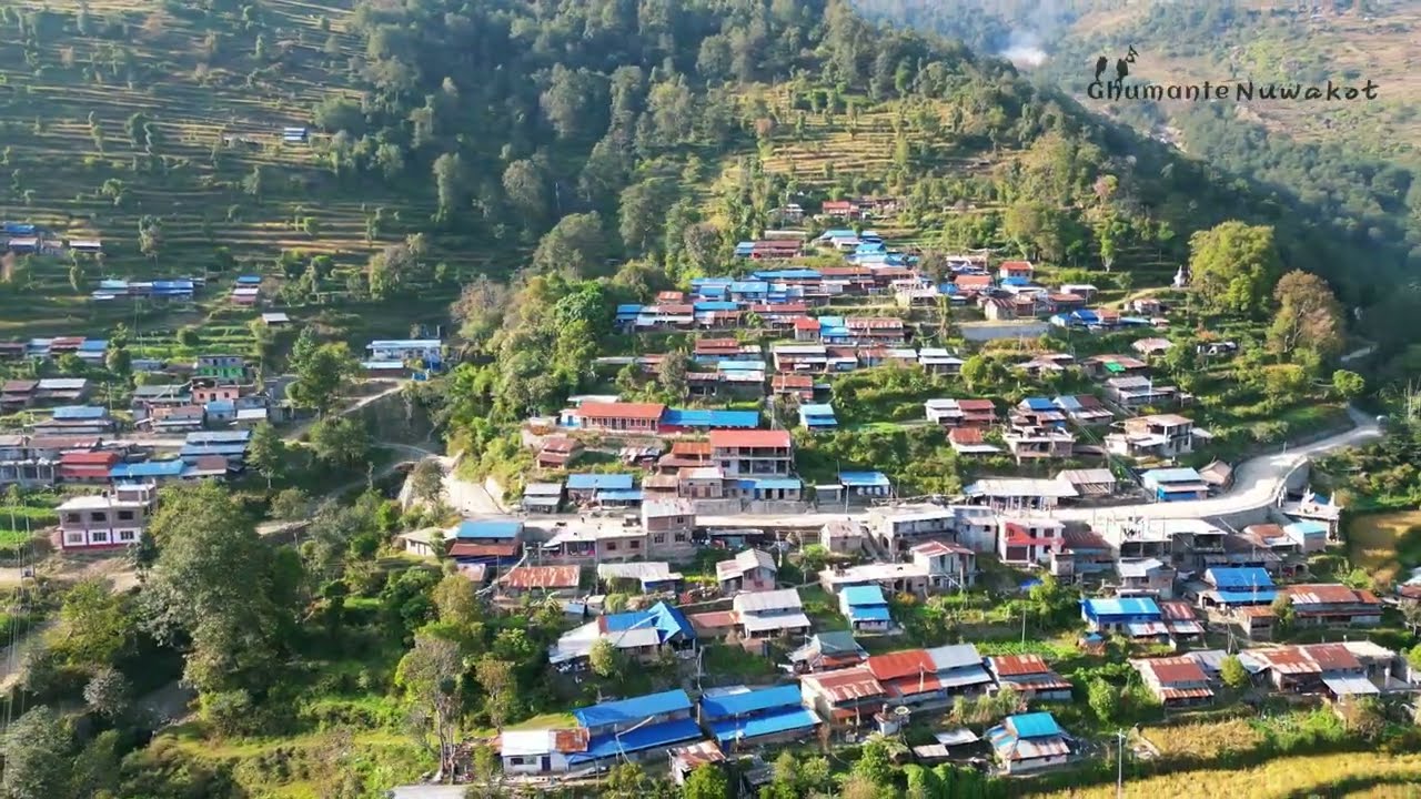 Salme Namsa | Nuwakot | Aerial view |