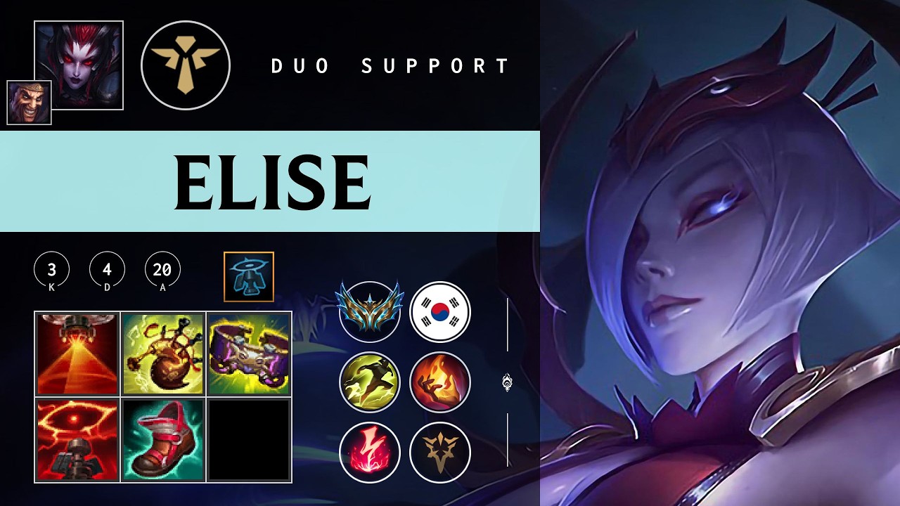 Elise Support vs Bard - KR Challenger Patch 26.06