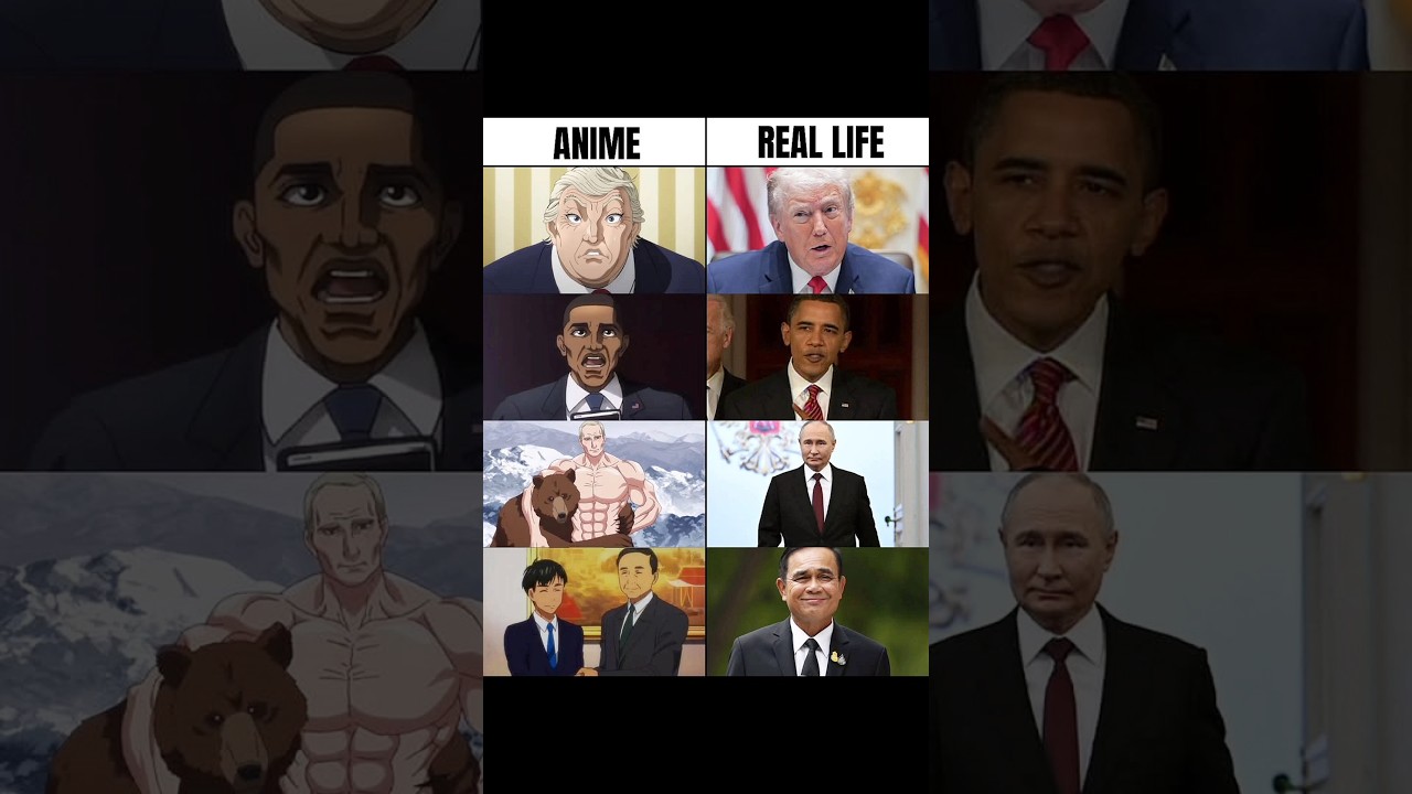 Anime predicted world leaders before reality caught up!
