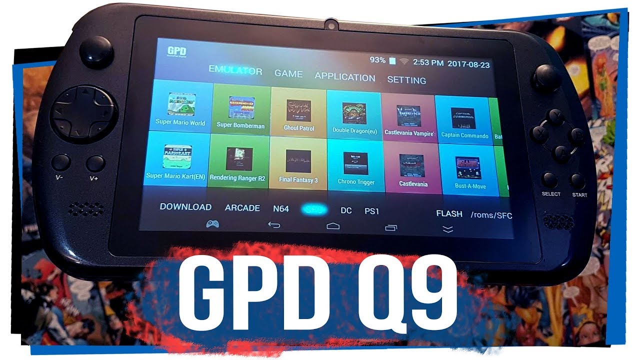GPD Q9 - Análise do Console Portátil Android