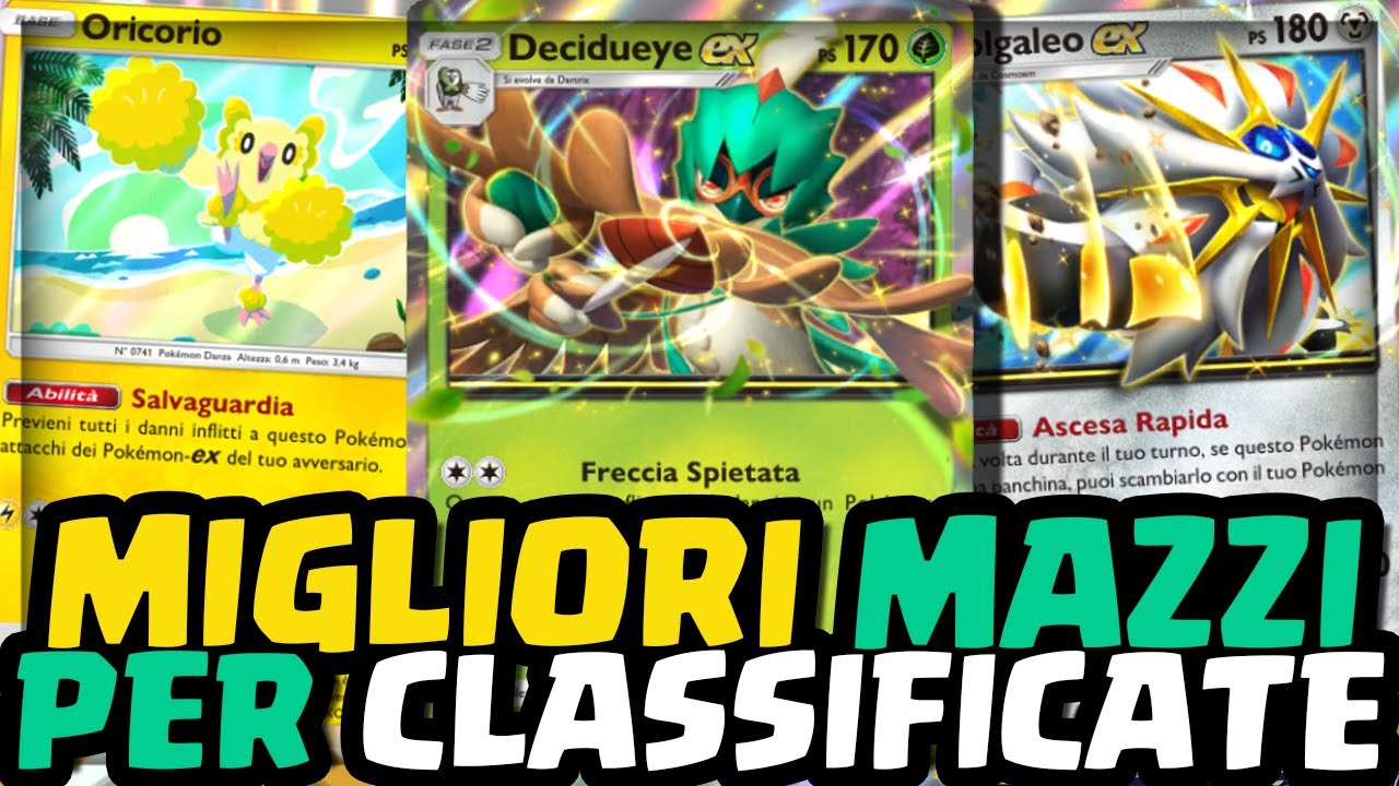 i Nuovi MIGLIORI MAZZI da giocare in COMPETITIVA! | Pokémon TCG Pocket