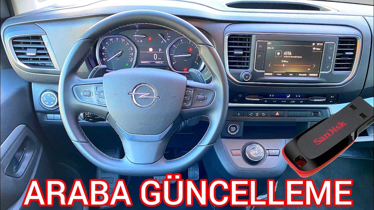 Araba Nasıl Güncellenir | Opel Zafira Life,Peugeot Traveller,Citroen Spacetourer,Ulysse Güncelleme