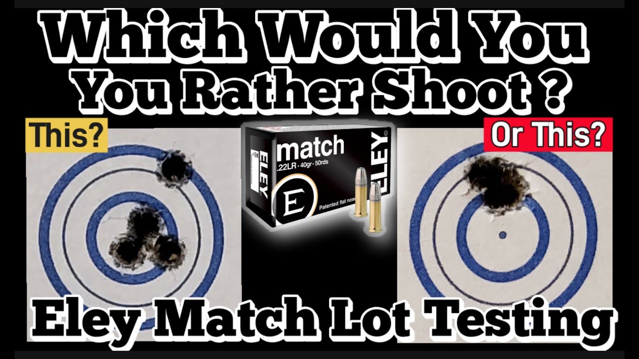 Тестирование партии CZ457 LILJA с Eley Match / Team
