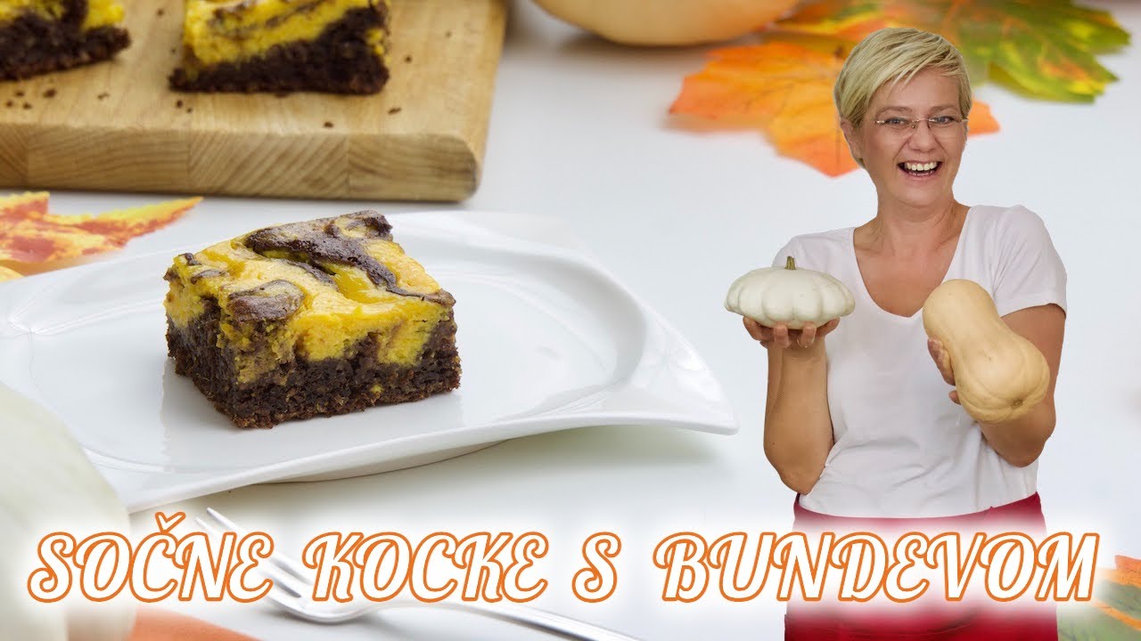 KOLAČ KOJI OBOŽAVAM U JESEN: Sočne kocke s bundevom • ReciPeci Sandre Gašparić