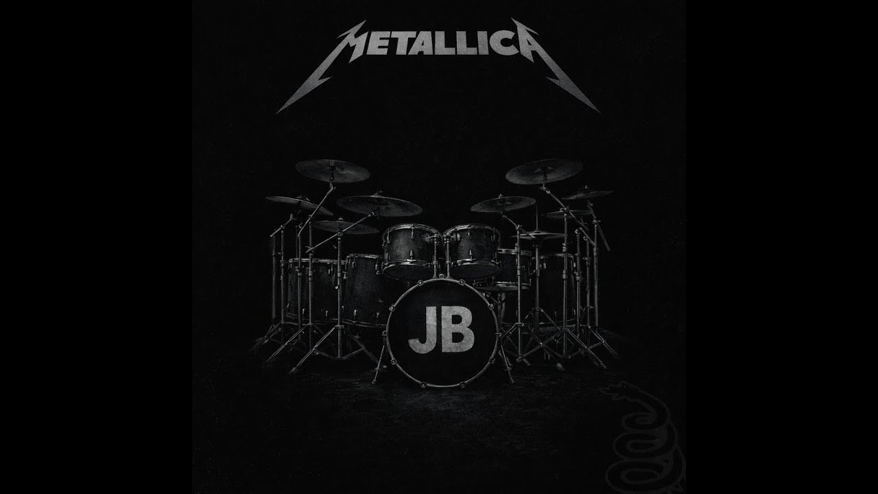 METALLICA - BLACK ALBUM - FULL ALBUM DRUM INTROS - JB DRUM PLAYTHROUGH UNDER 5 MIN
