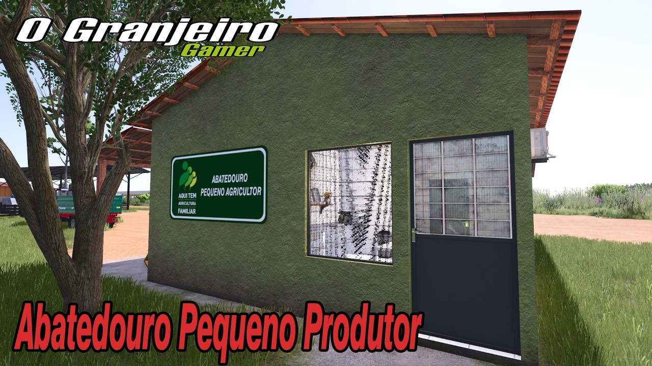 Farming Simulator 25 -  Abatedouro Pequeno Produtor - Teste final