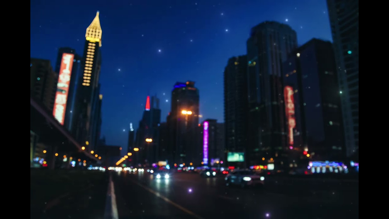 Alone With the Neon Glow — Deep House Night Drive