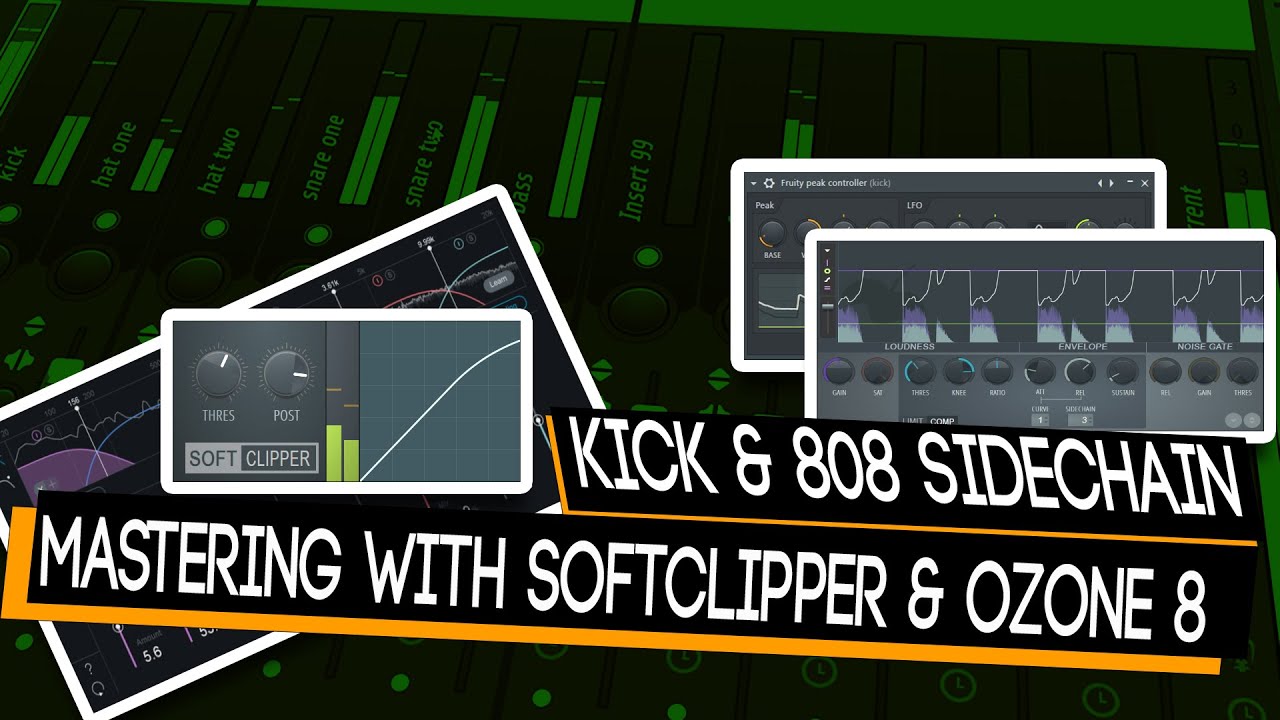 How to sidechain kick & 808 and master your beats using ozone vst | Dancehall Beat Tutorial 2022