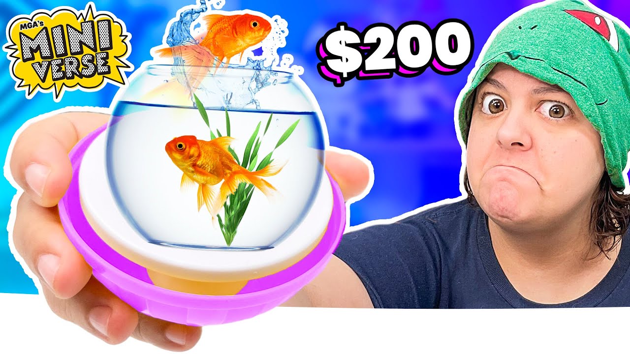 NO WAY! $200 RARE Sold Out TINY Miniverse Make it Mini Lifestyle Unbox Review