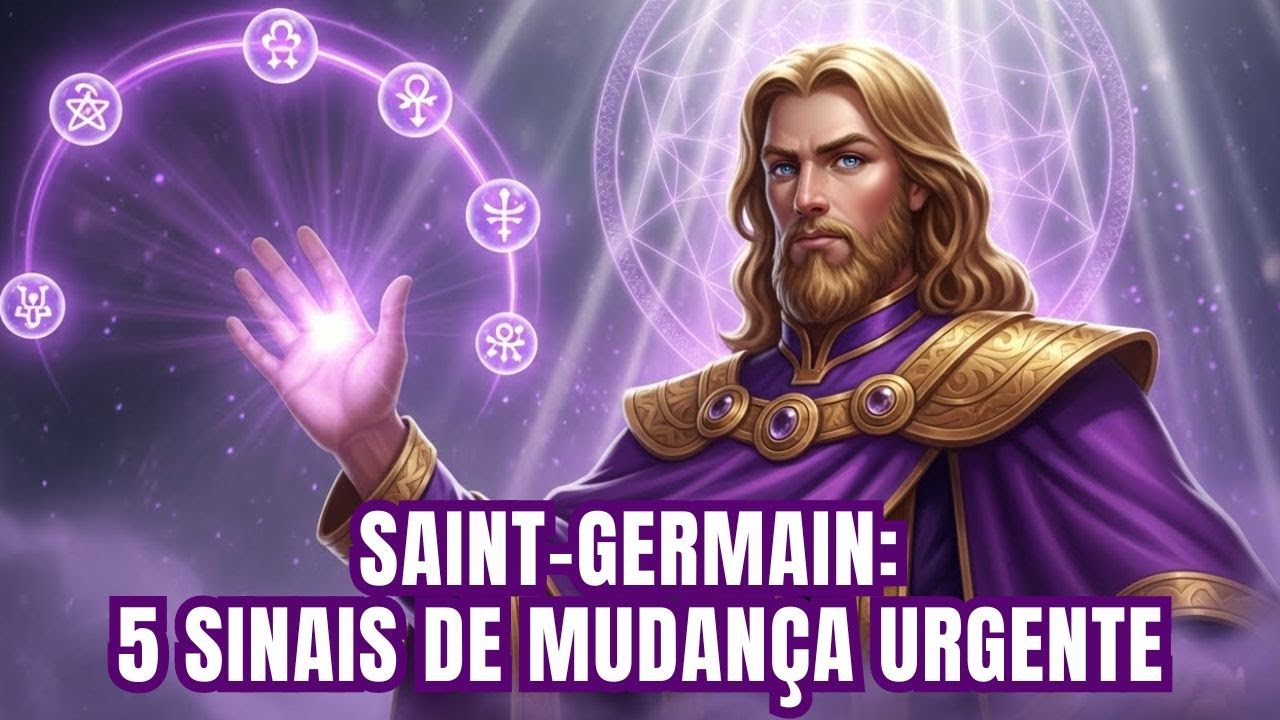 5 SINAIS QUE SUA VIDA VAI MUDAR DRASTICAMENTE AINDA NESTA SEMANA - SAINT-GERMAIN