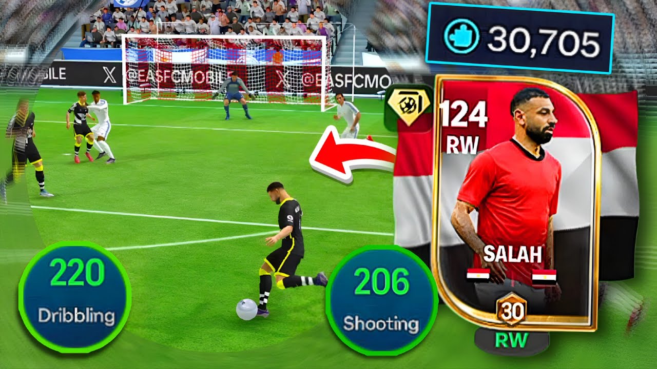 119 Салах 🇪🇬 - Абсолютно безумный и виртуозный игрок 🎯 #fcmobile