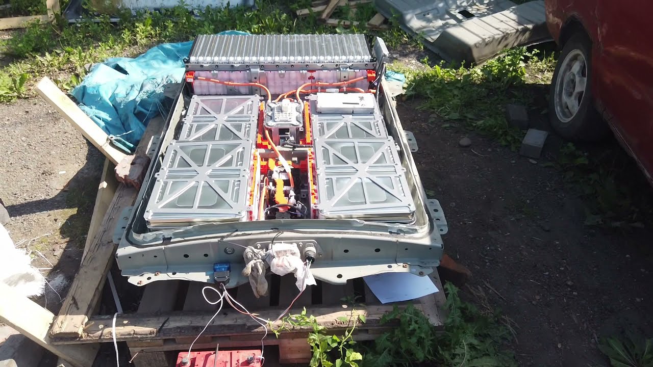 Nissan Leaf OBD2-BMS. Подключаюсь к  батарее напрямую.