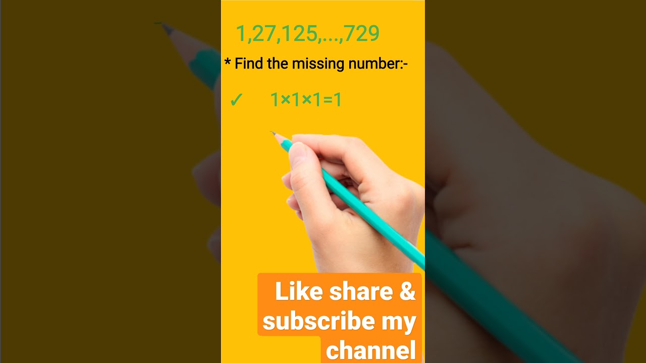 Missing number reasoning | Missing number series | missing number tricks  #shorts#short