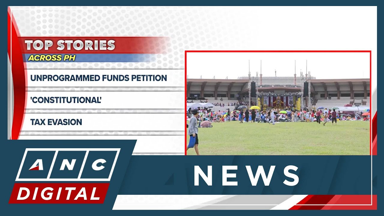 Top stories across PH (Jan. 8): Unprogrammed funds petition, 'Constitutional' | ANC