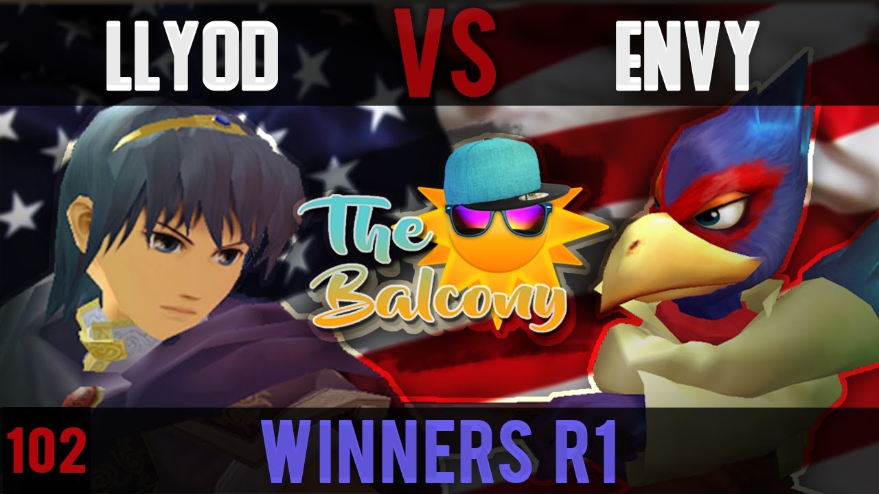 Melee @ the Balcony 102 - Winners R1 ft. Envy (Falco) VS Llyod (Marth)