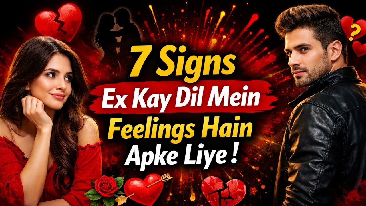 7 Signs Your Ex Has Feelings for You? | 7 Signs Ex Ke Dil Me Apke Liye Feelings Hain | Aain Ali