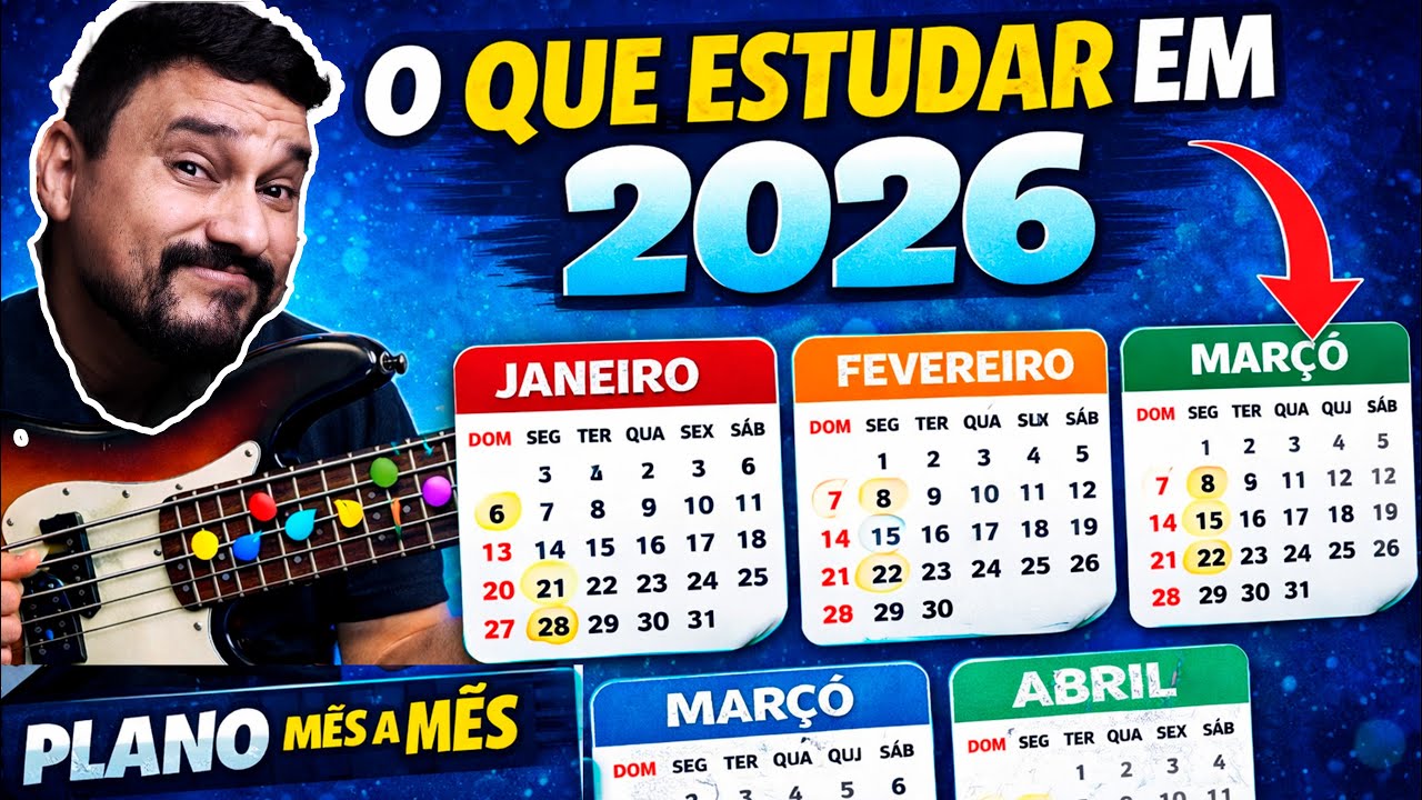 Se Eu Fosse Começar no Baixo em 2026, Estudaria Isso (Plano Anual)