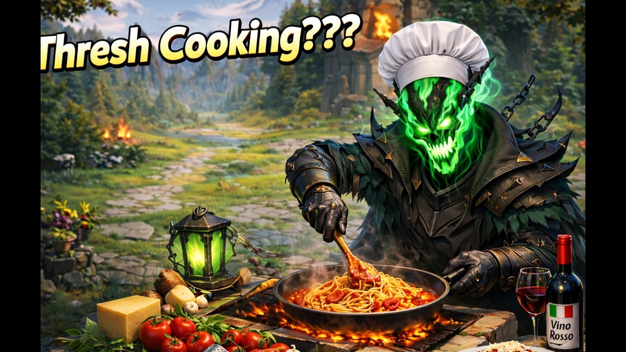 T1 Keria Playing Thresh???