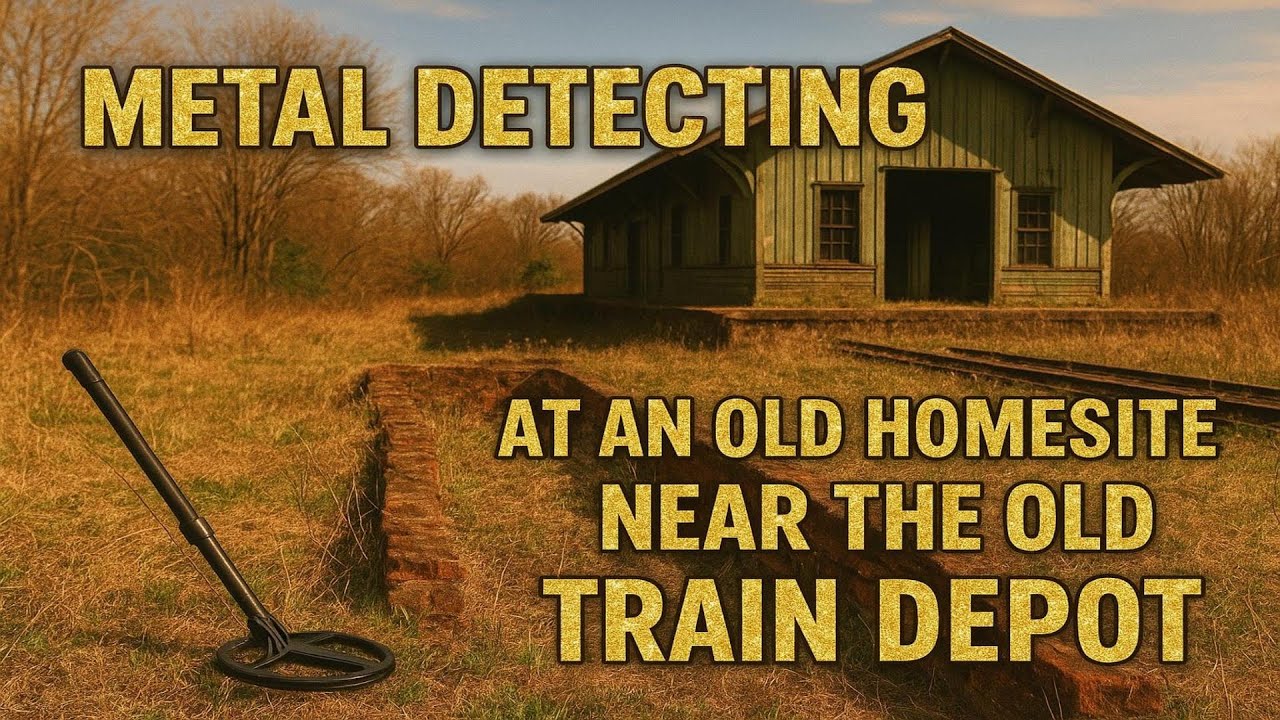 Historic Train Depot Metal Detecting – Secrets from an Old Town Homesite