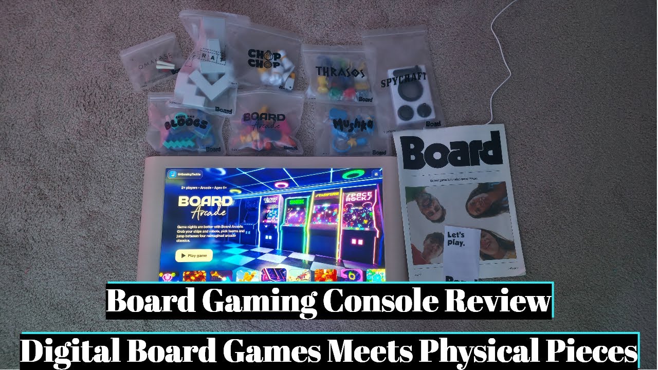 Обзор и рецензия на игровую консоль Board Gaming | Какой должна была быть игровая консоль Arcade1...